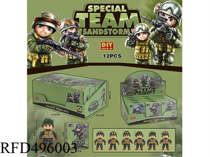 ASSEMBLE 12 SPECIAL FORCES SOLDIERS
