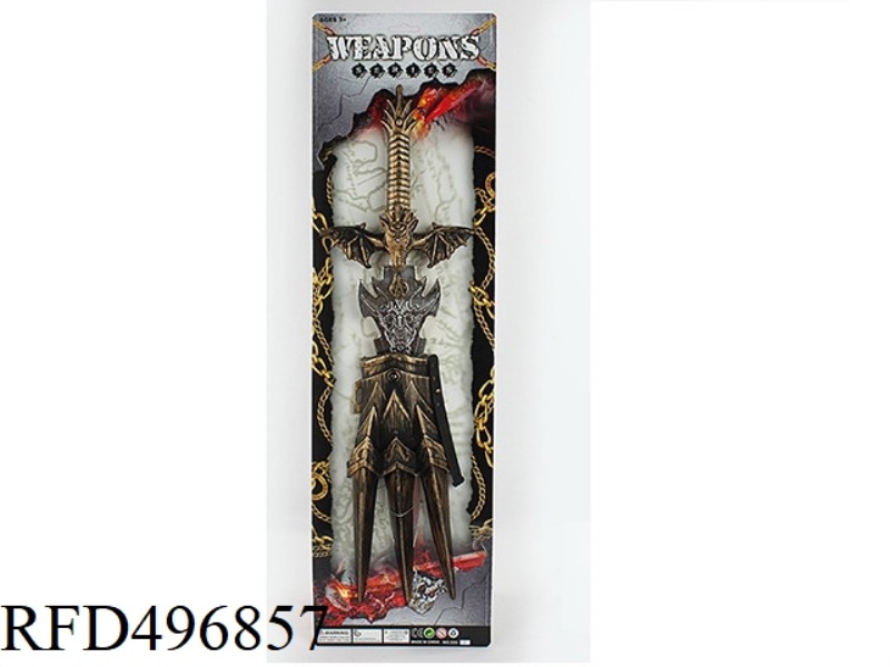 BRONZE WEAPON SET SWORD AND CLAWS