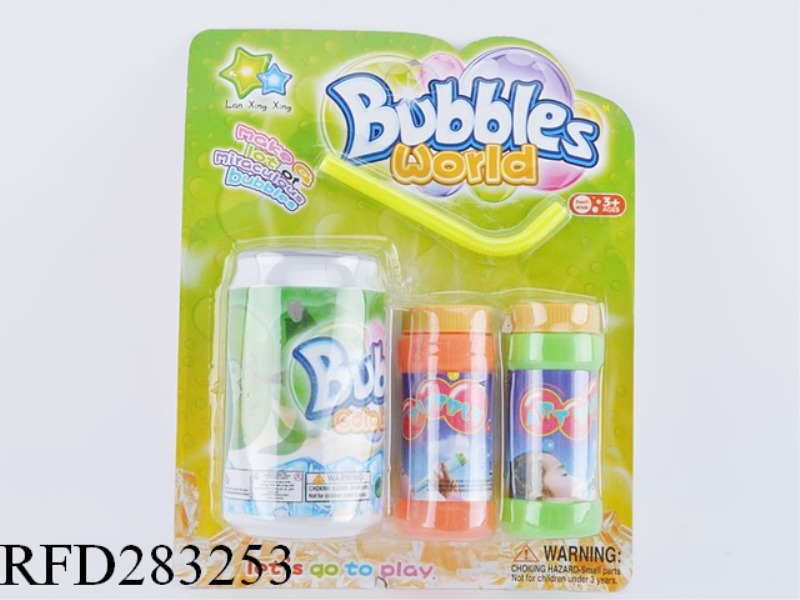 CANISTER BLOWING BUBBLES