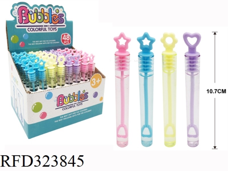 BUBBLES CANNOT BE BROKEN BY TEST TUBE (48PCS)