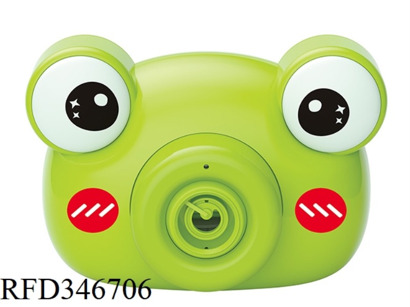 THE SECOND GENERATION UPGRADED FROG BUBBLE CAMERA (DUAL LIGHTS, MUSIC)