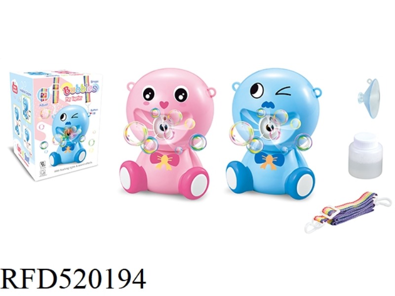 FACIAL EXPRESSION CUTE BABY BUBBLE MACHINE (2-COLOR MIXED PACKAGE)