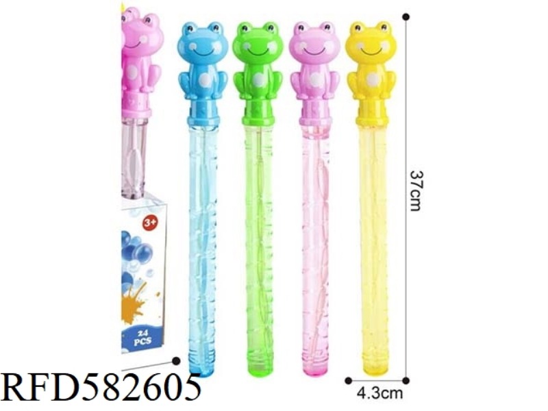 FROG BUBBLE WAND 110ML 5 PACK