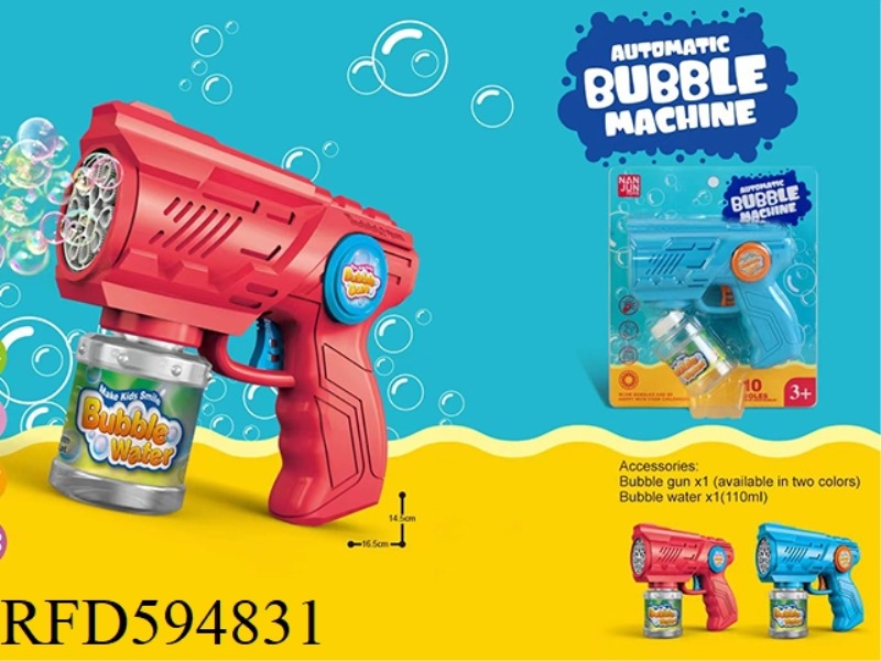 10-HOLE SPACE BUBBLE GUN WITH MUSIC