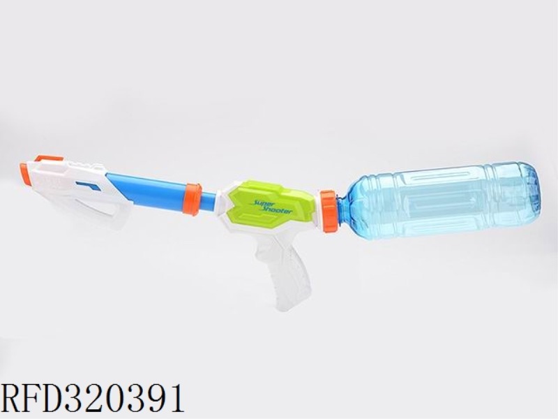 MINERAL WATER CONTAINS A BOTTLE OF WATER GUN