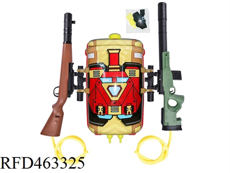 RED TANK DOUBLE GUN BACKPACK (CAPACITY ABOUT 3.2L)