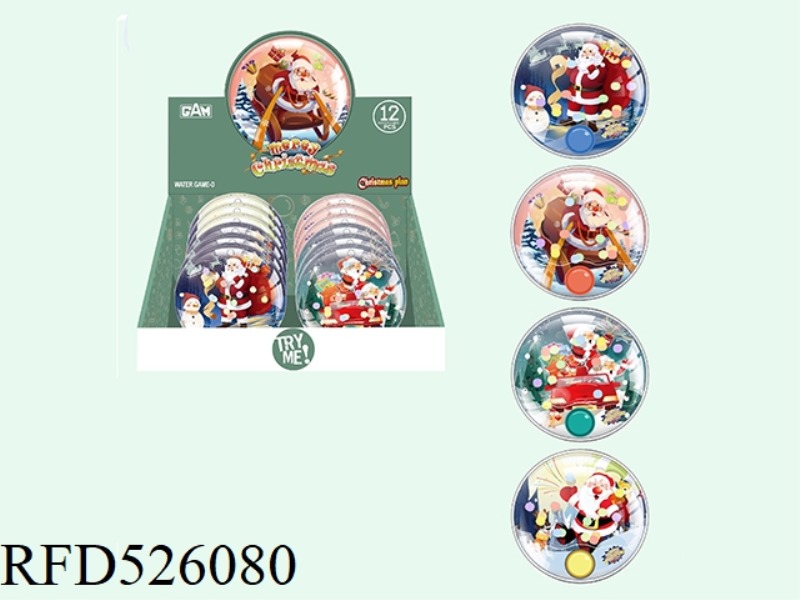 CHRISTMAS WATER MACHINE (12 PIECES / DISPLAY BOX)