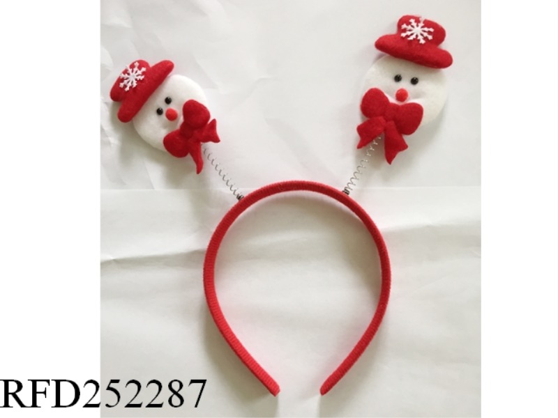 FATHER CHRISTMAS HEAD BAND HAIRPIN