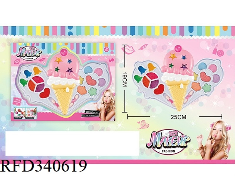 CHILDREN'S 3-LAYER MAKEUP SET (ICE CREAM APPEARANCE)