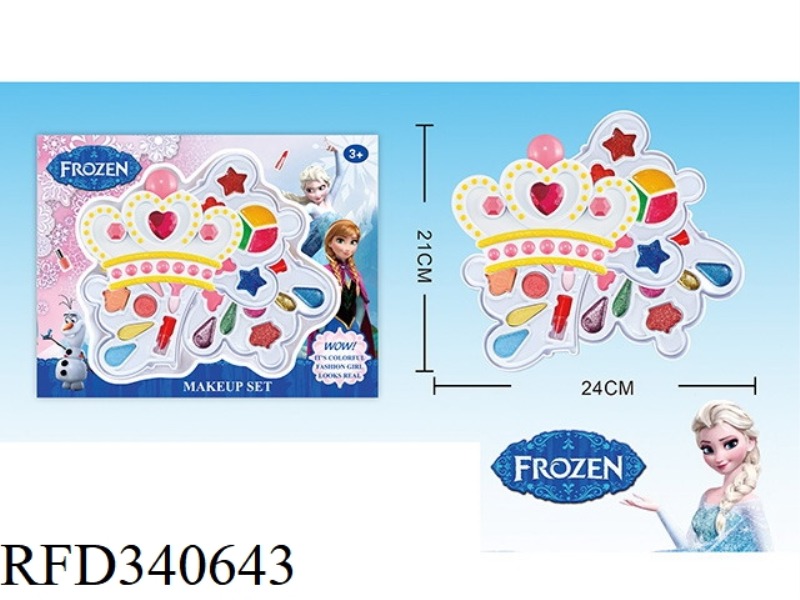 ICE AND SNOW CHILDREN'S 4-LAYER MAKEUP SET (CROWN SHAPE)