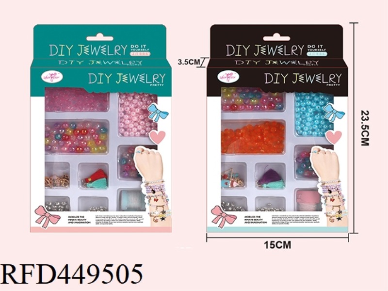 TWO MIXED DIY BEADS (INCLUDING ALLOY ACCESSORIES)
