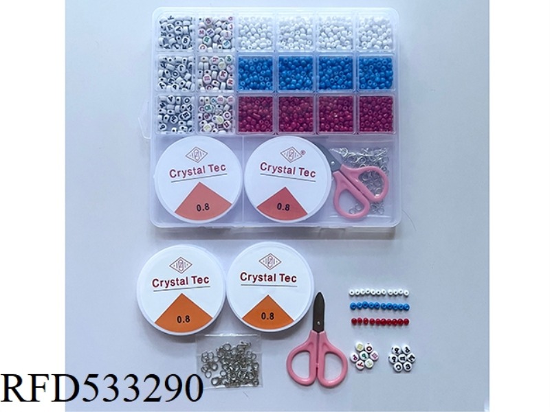 DIY BEADING 20 GRIDS LETTER (RUSSIAN VERSION)