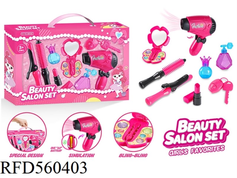 ACCESSORIES DRESS SALON HAIR GIRL GIRL BEAUTY PRINCESS BARBIE PLAY HOUSE DRESSING UP PLAY PLAY GAME