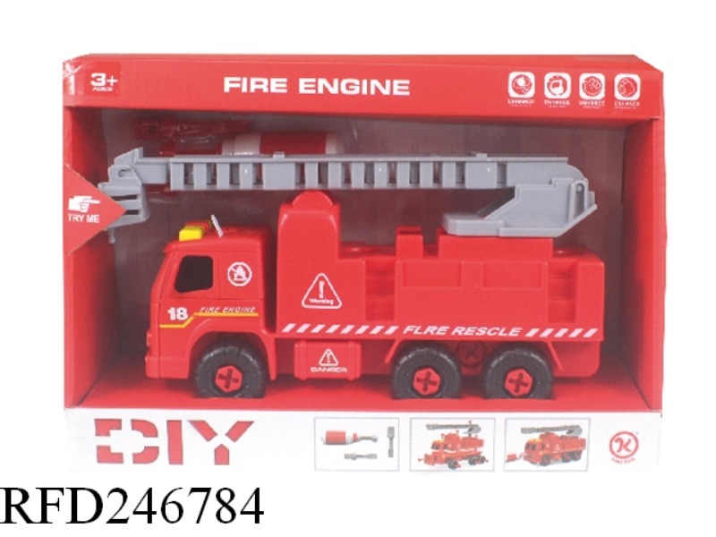 DIY FIRE FIGHTING TRUCK WITH IC