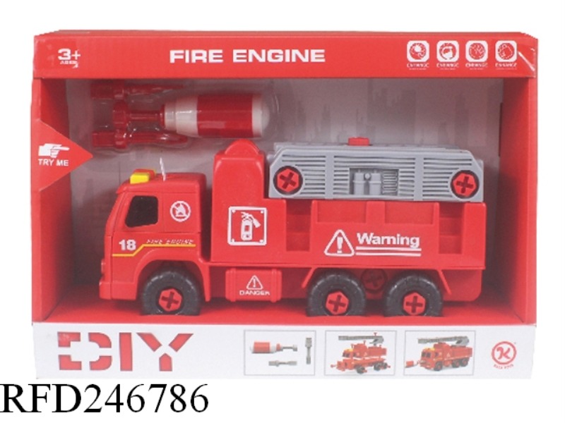 DIY FIRE FIGHTING TRUCK WITH IC