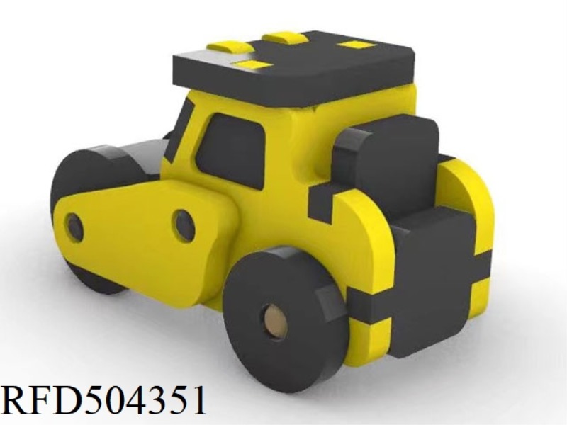 3D EVA ASSEMBLY - ROAD ROLLER (29PCS)