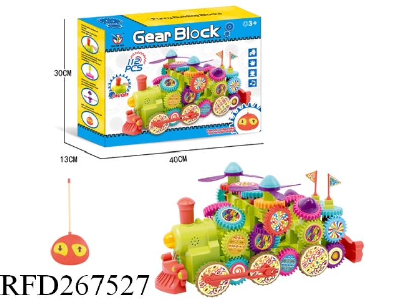 B/O BUILDING BLOCK WITH MUSIC 112PCS