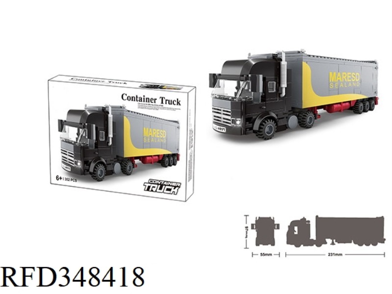 CONTAINER TRUCK 352PCS