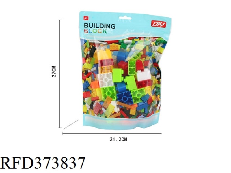 PUZZLE BUILDING BLOCKS (53PCS)