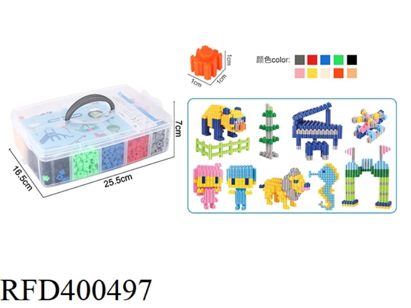 DIAMOND PARTICLES ARE COMPATIBLE WITH LEGO ABOUT 2000PCS