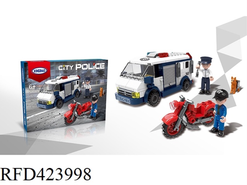 CITY POLICE 206PCS