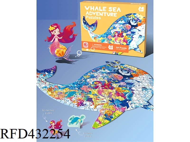 277 PIECES OF SPECIAL-SHAPED PUZZLES