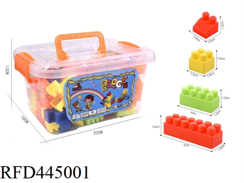 STORAGE BOX TYPE A SMALL PARTICLE BUILDING BLOCK 300G (135PCS +)