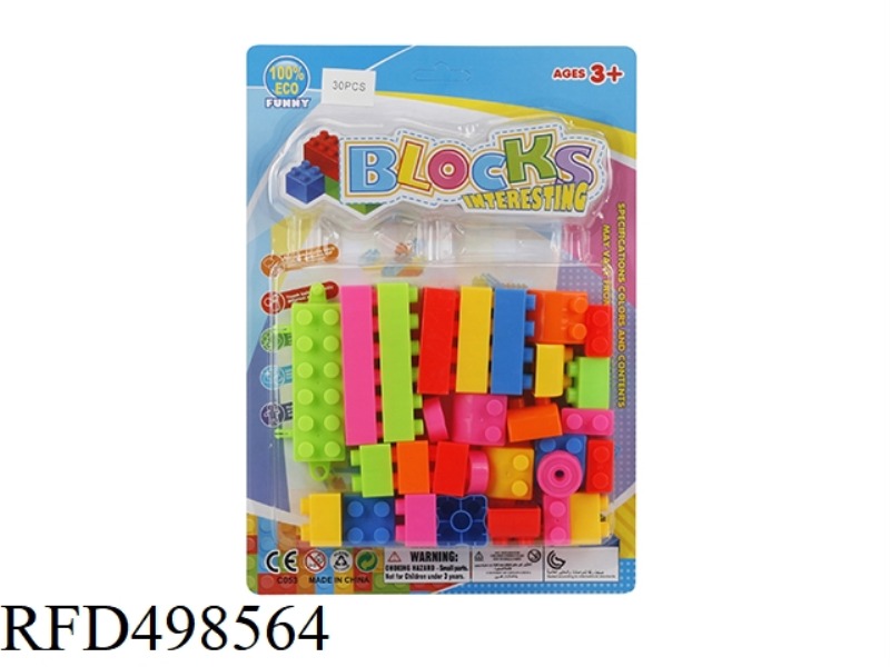 PUZZLE BLOCKS (30PCS)