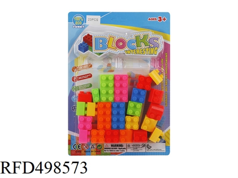 PUZZLE BLOCKS (23PCS)