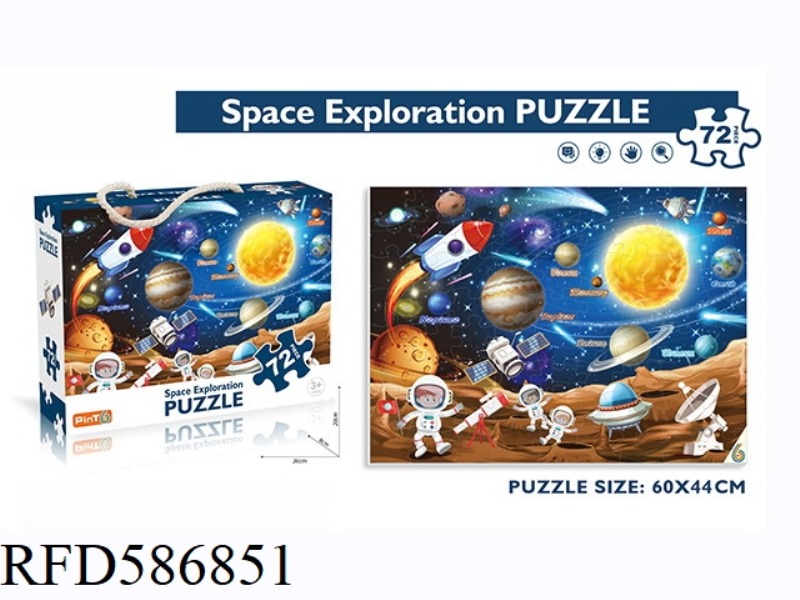 72PCS PUZZLE (EIGHT PLANETS-SPACE EXPLORATION)