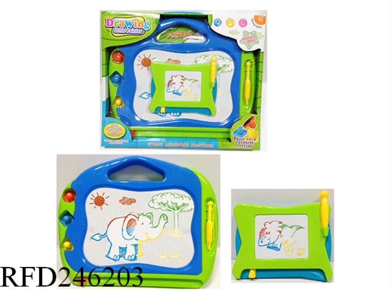 COLOURS MAGNETISM BOARD 2 IN 1