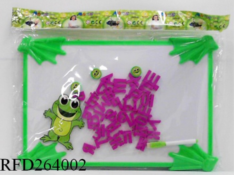 MAGNETIC FROG WRITTING BOARD