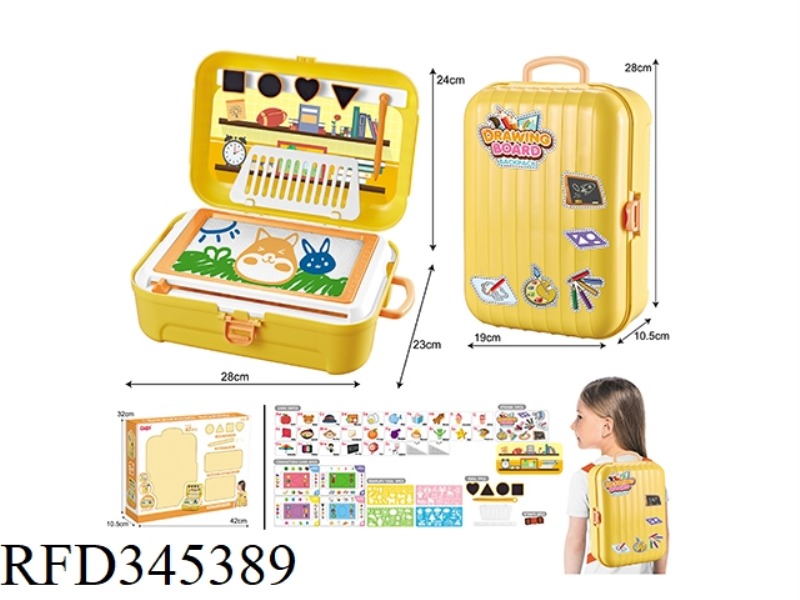 MULTIFUNCTIONAL WRITING BOARD WITH ACCESSORIES