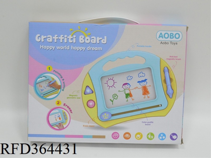 GIRL COLOR MAGNETIC WRITING BOARD