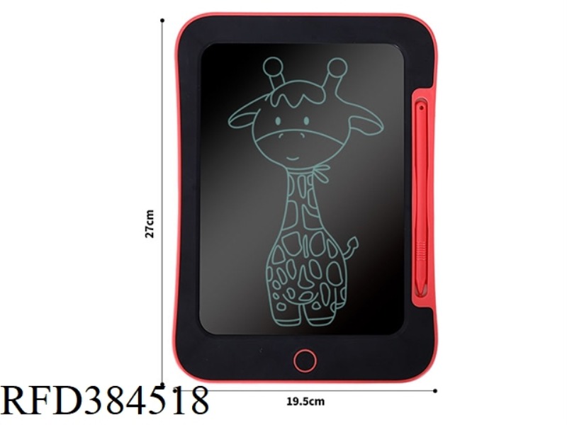 RED 10.5-INCH LCD MONOCHROME DRAWING BOARD