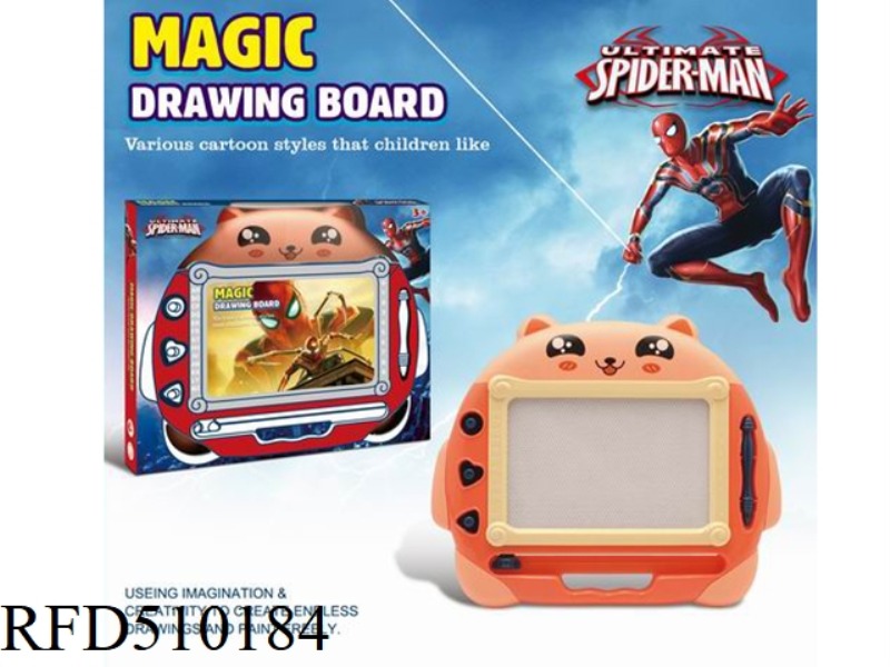SPIDER-MAN FOX MAGNETIC BLACK AND WHITE WRITING PAD
