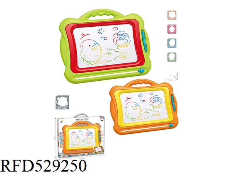 ALPHABET COLOR MAGNETIC DRAWING BOARD