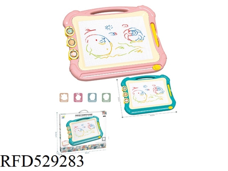 FUN COLOR MAGNETIC DRAWING BOARD