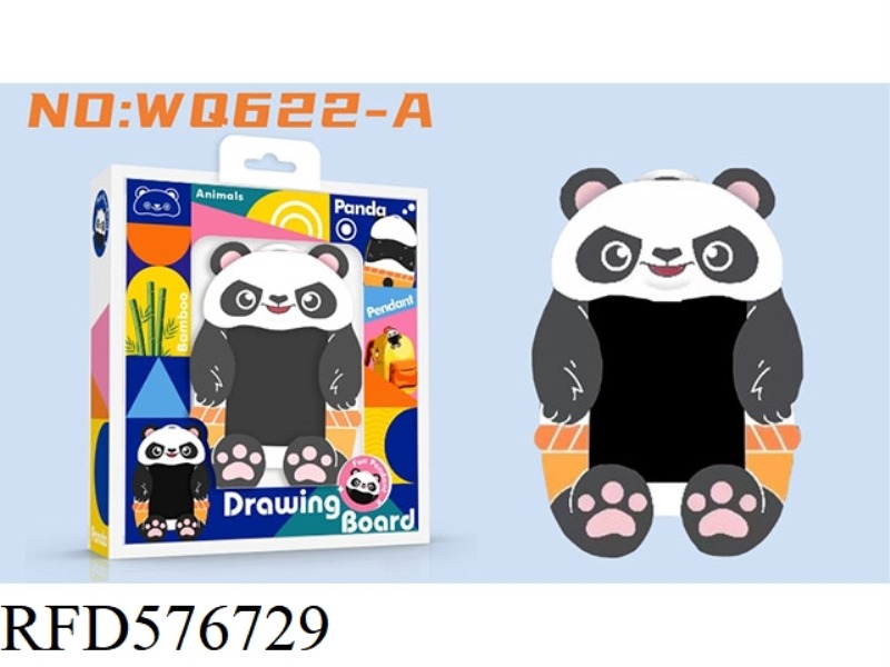 4.5-INCH PANDA SILICONE COVER PAINTING BOARD (COLOR SCREEN)