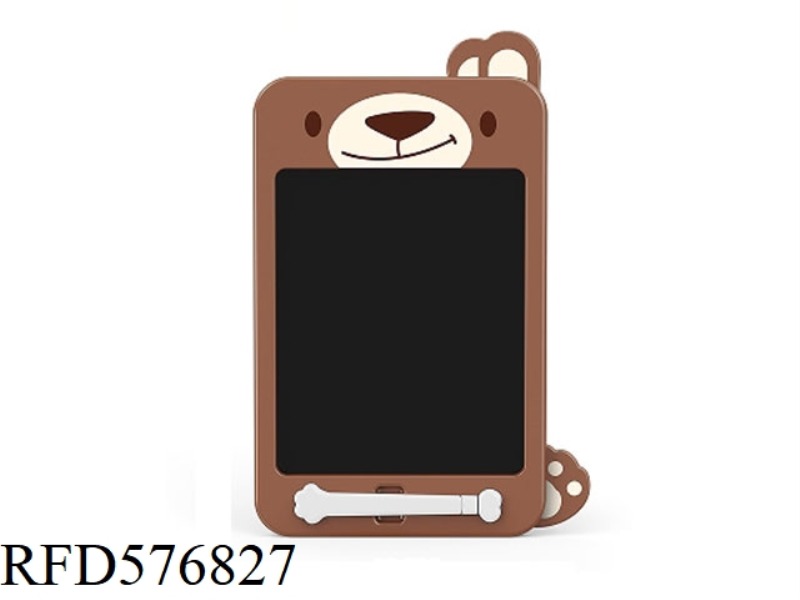 10.5 INCH BROWN BEAR LCD PAINTING BOARD (MONOCHROME SCREEN)