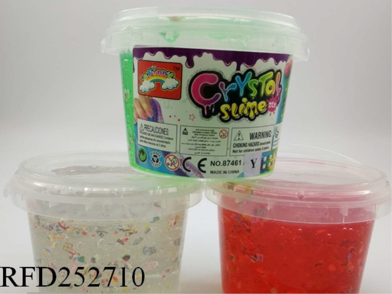 SLIME 12 COLOR CANDY CRYSTAL MUD(490G)