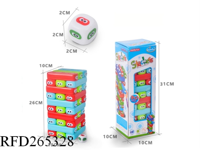 STACKER 30PCS(WITH DICE)