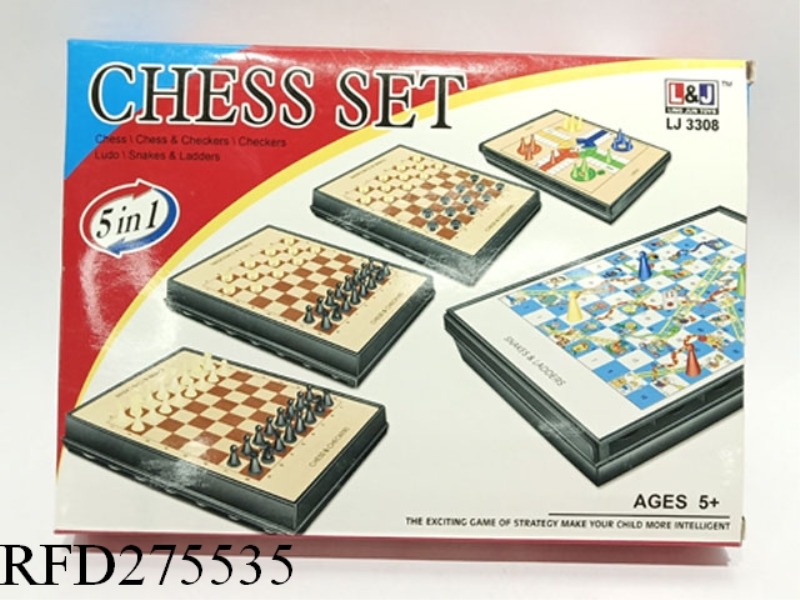 CHESS 5 IN 1 (MIDDLE)