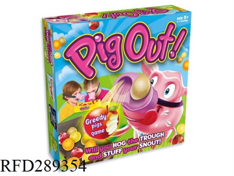 PIG OUT GREEDY PIGS GAME
