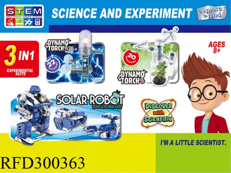 SCIENCE AND EDUCATION SET 3 IN 1