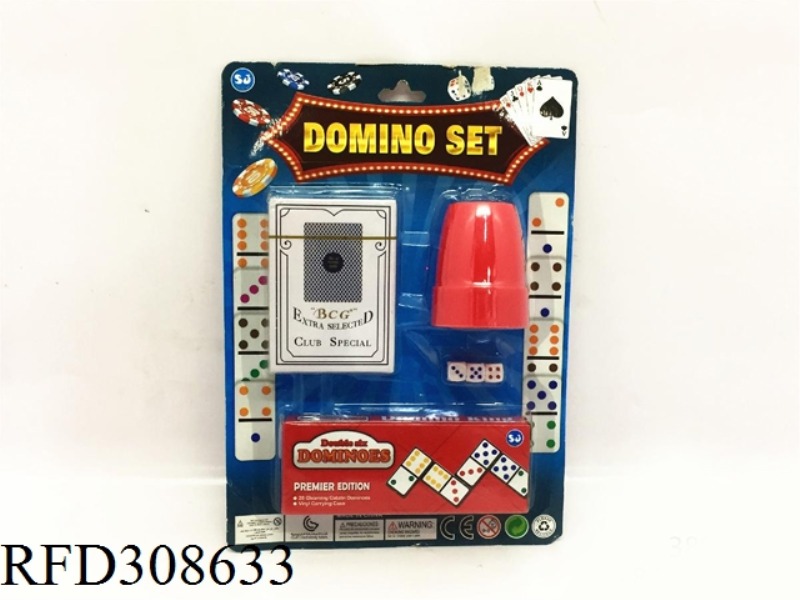 POKER DOMINO'S DICE CUP