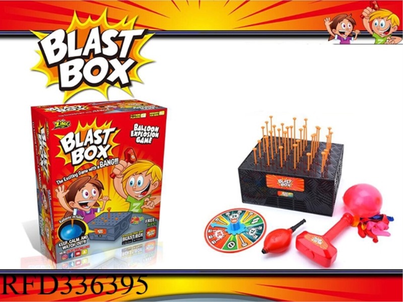 KNOCK THE BOX TRICKY TOY