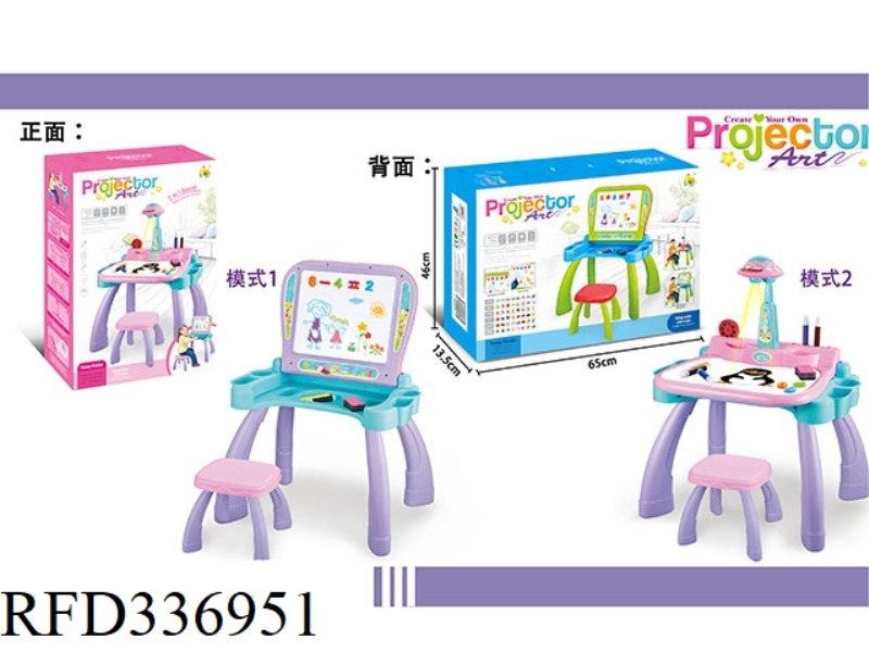 PROJECTION DRAWING LEARNING MACHINE (PINK)