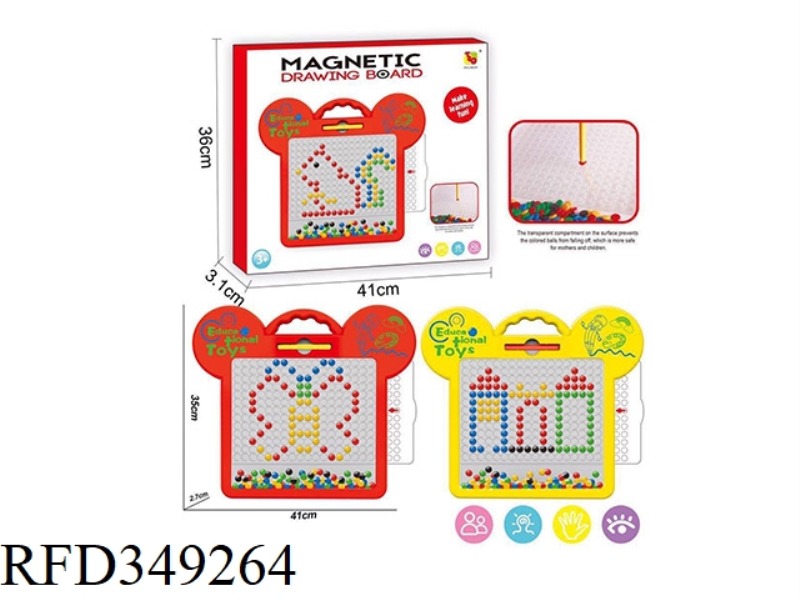 EARLY EDUCATION PUZZLE MAGNETIC DRAWING SLAB