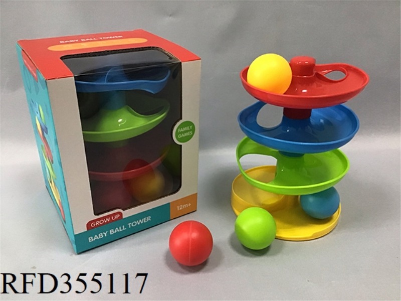 4-LAYER BALL TOWER GAME